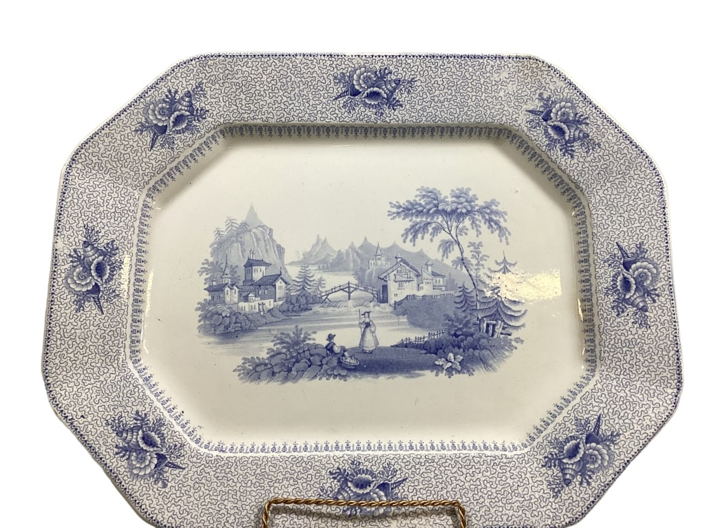 Lovely Ironstone Platter (1 of 3)