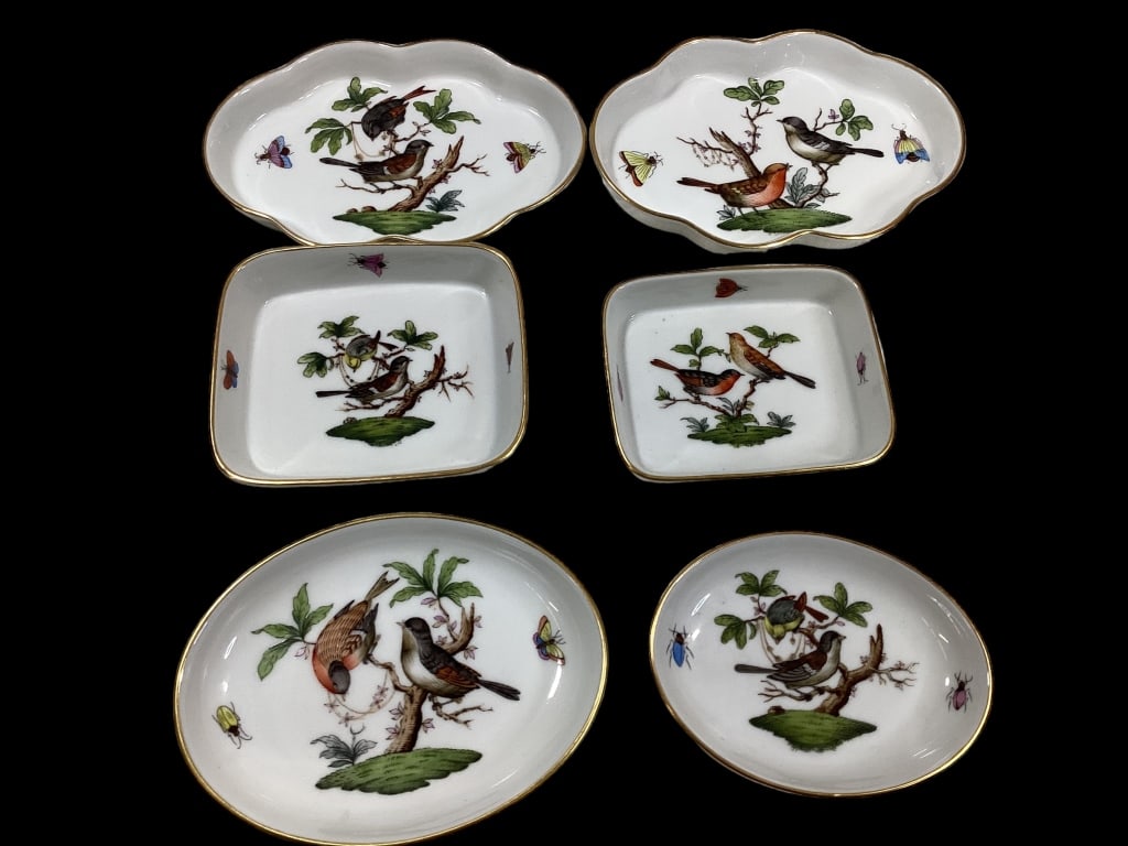 Herend Porcelain Rothschild Bird Articles (1 of 5)