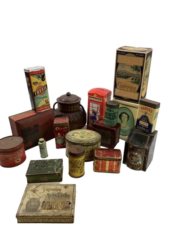 Advertising Tins, Boxes (1 of 4)