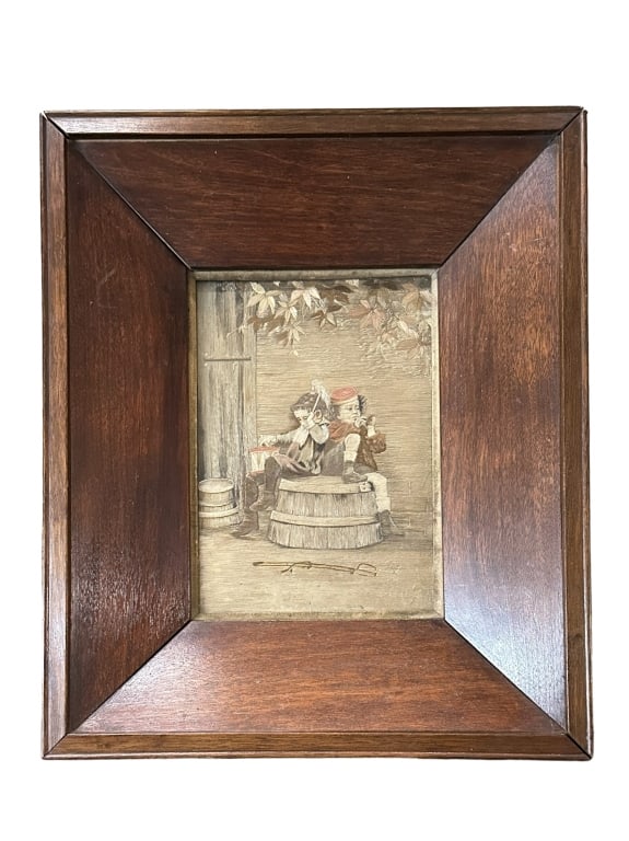 19th Century Silk Needlepoint (1 of 6)