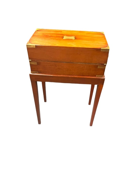 Edwardian Lap Desk on Stand (1 of 3)