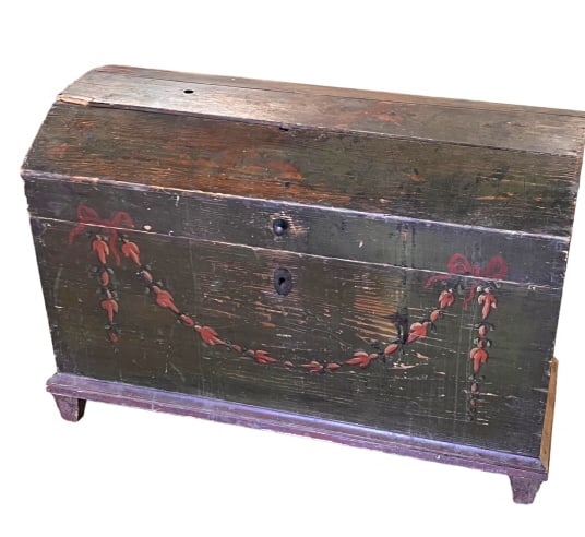 Early Dome Top Scandinavian Trunk (1 of 4)