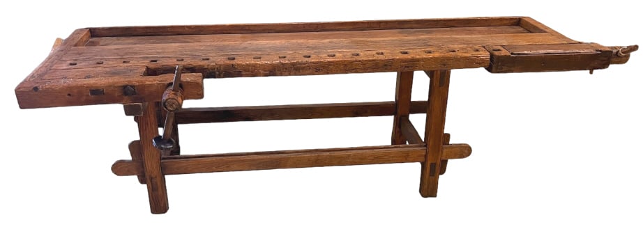Scandinavian Wood workers Bench (1 of 4)
