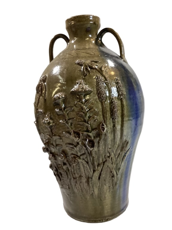 Adrienne Dellinger Folk Pottery Vase (1 of 5)