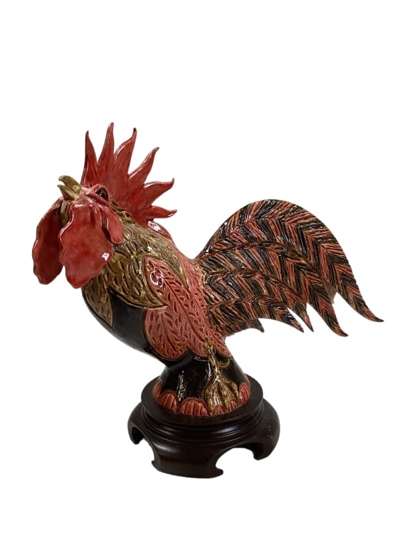 Tammy Leigh Pottery Rooster (1 of 5)
