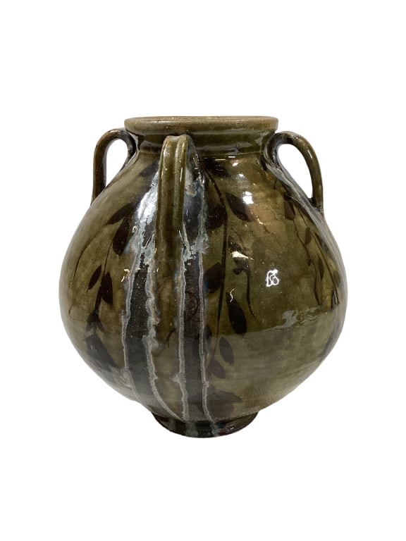 Michael Kline Glazed Pottery Vase (1 of 4)