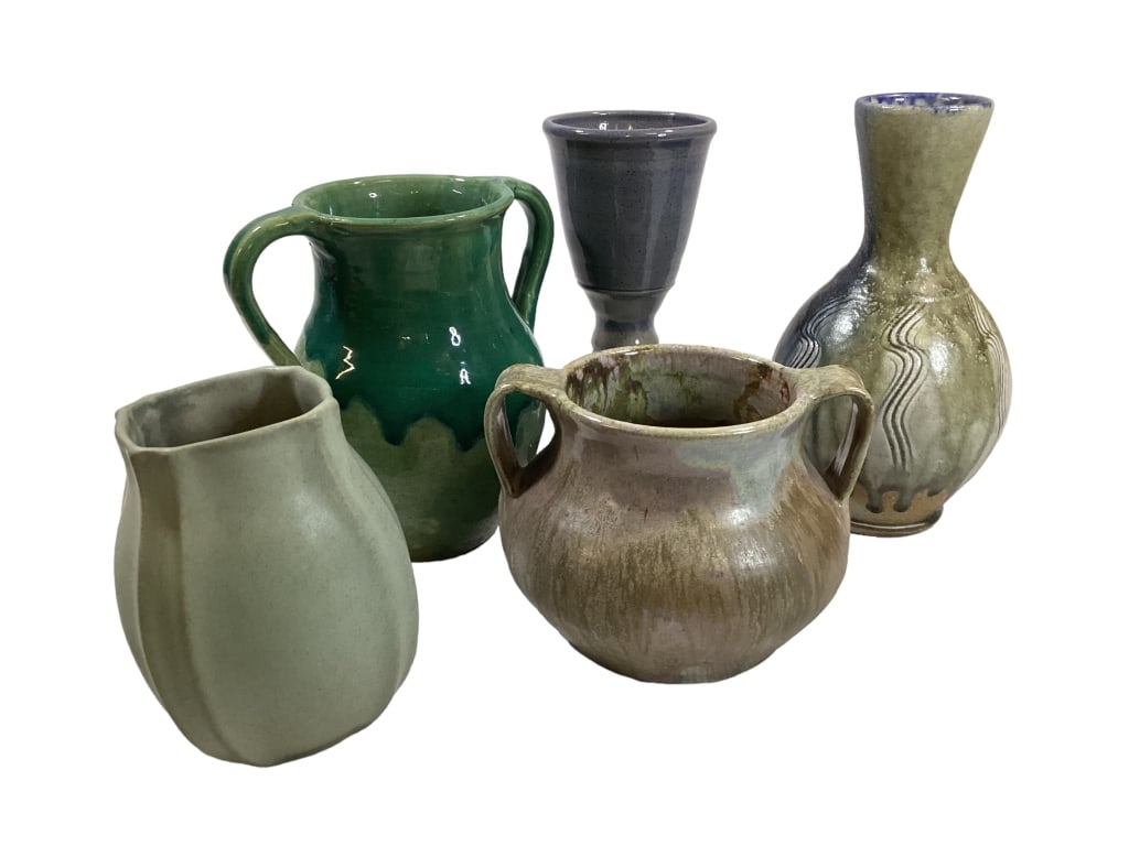5 Pieces  Mixed Pottery (1 of 6)