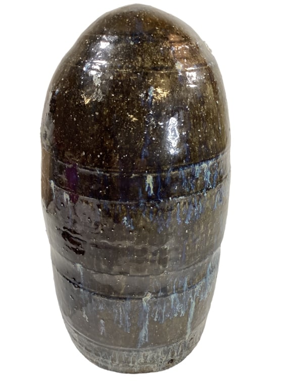 Ed Lane Southern Pottery Grave Marker (1 of 5)