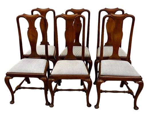 6 Cherry Centennial Queen Anne Chairs (1 of 4)