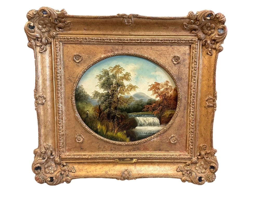 Landscape with River, W. Marshall (1 of 6)