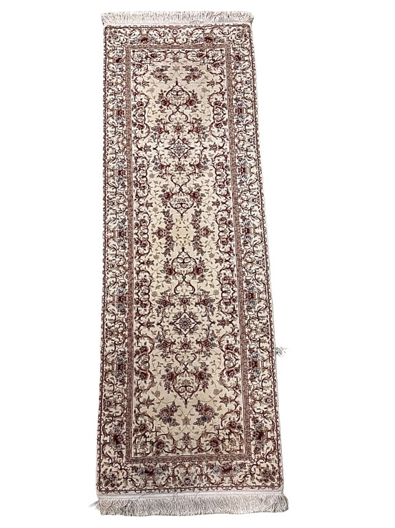 Silk and Wool Tabriz Style Runner (1 of 7)