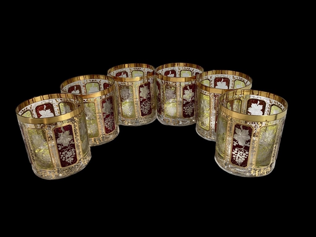 Bohemian Crystal Tumblers (1 of 5)