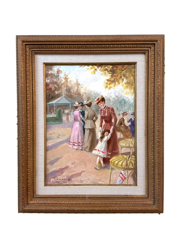 Parisian Park Scene, Luis Ramon (1 of 5)