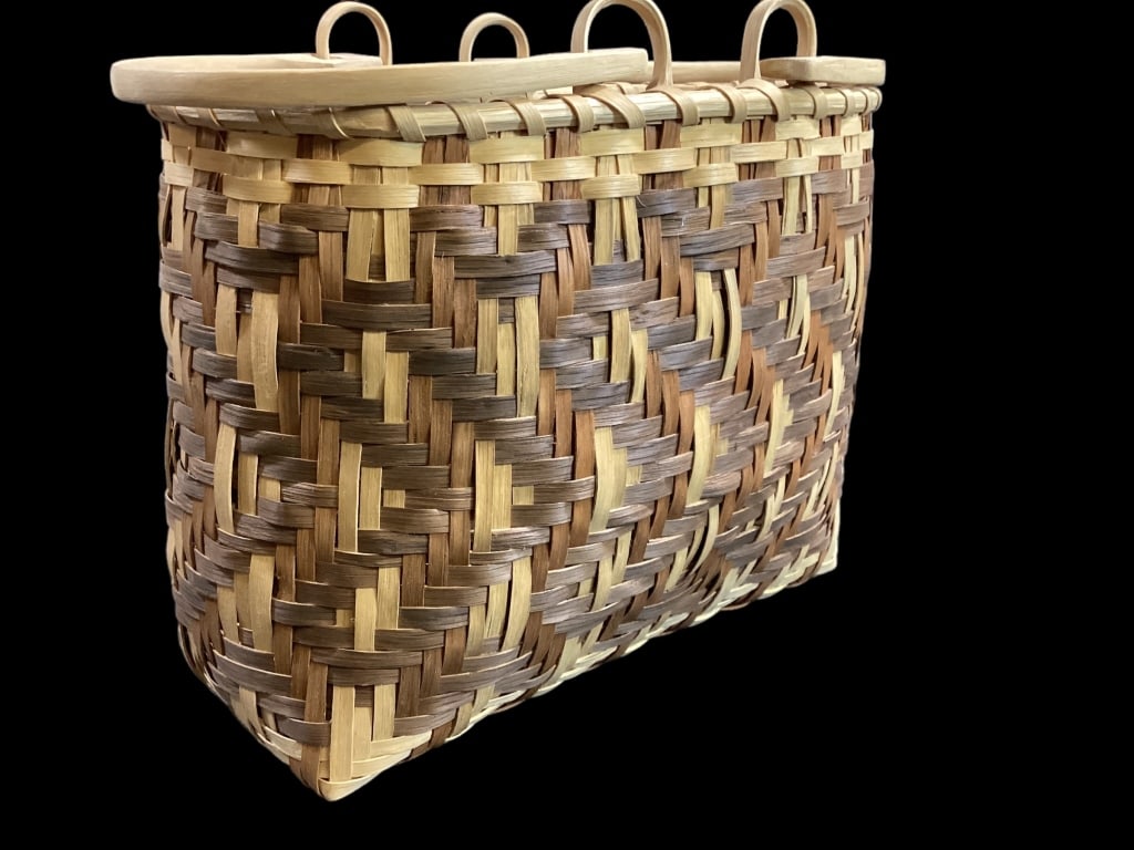 Cherokee Indian Woven Purse Basket (1 of 6)