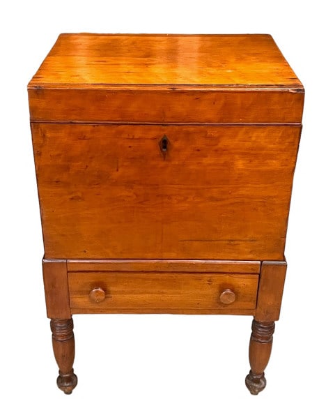 Curley Cherry Sheraton Sugar Chest (1 of 6)