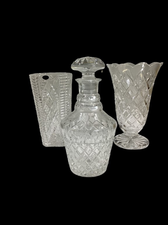 Crystal vases, Decanter (1 of 6)