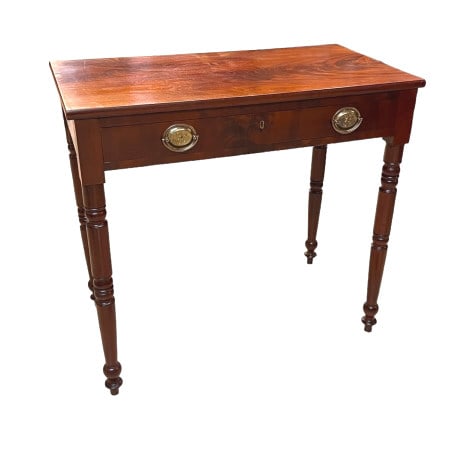 Flame Mahogany Sheraton Writing Desk (1 of 3)