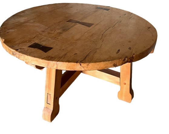 Impressive Fruit Wood Dining Table (1 of 5)