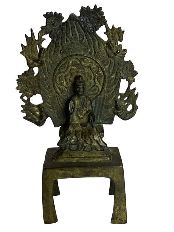 Chinese Tang Dynasty  Bronze Buddha (1 of 5)