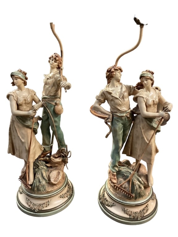 Pair Moreau Figural Table Lamps (1 of 4)