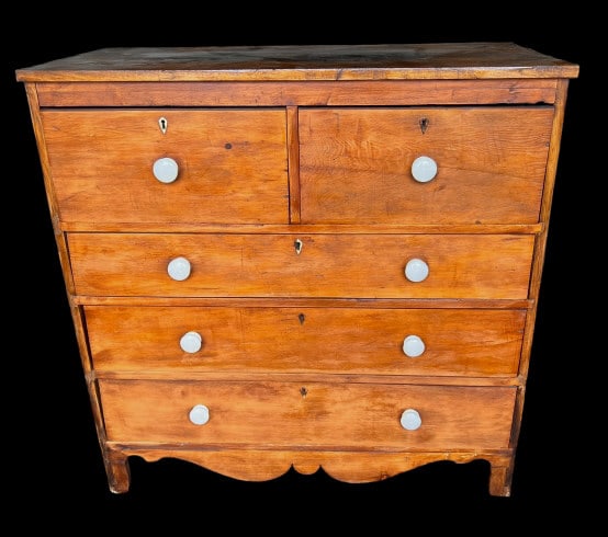 Mixed Woods Continental Cottage Chest (1 of 4)