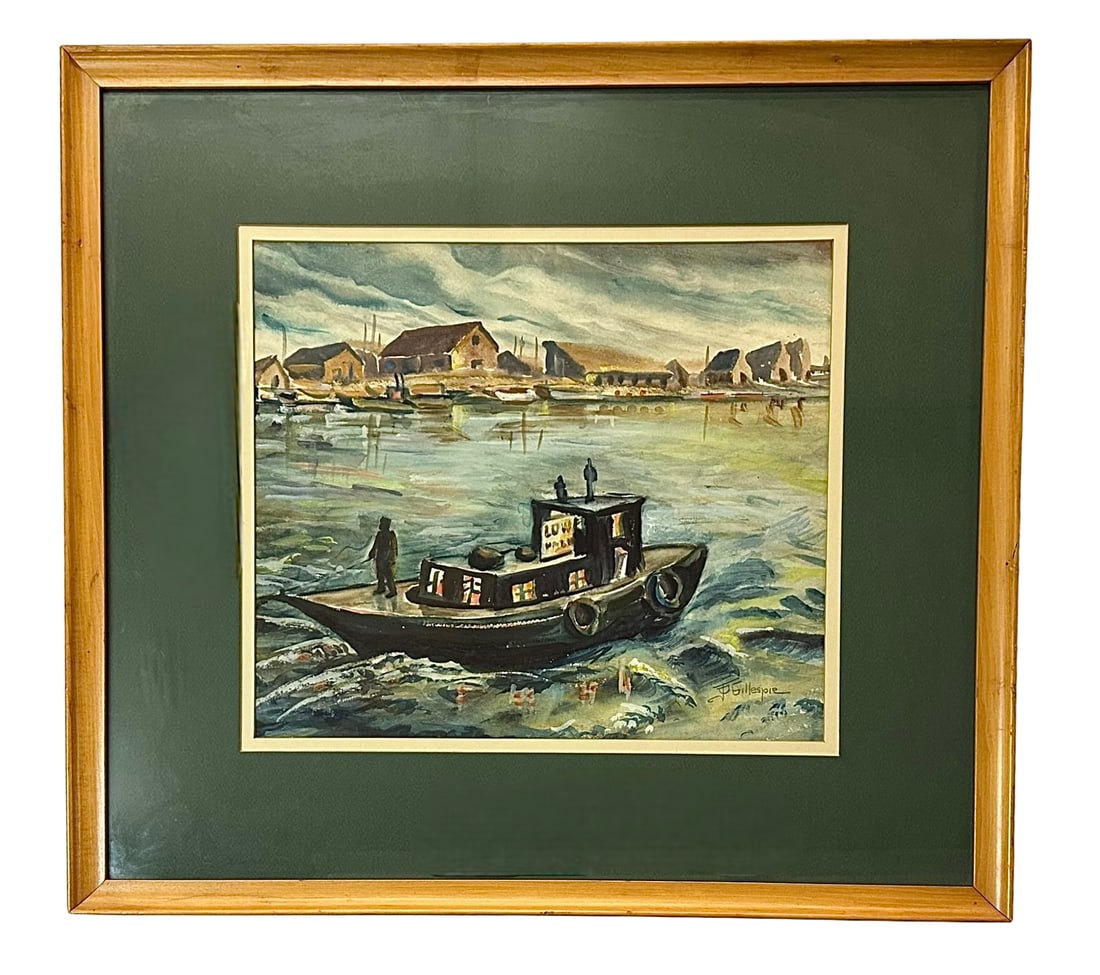 Boat on the River, Jimmie Otten Gillespie (1 of 5)