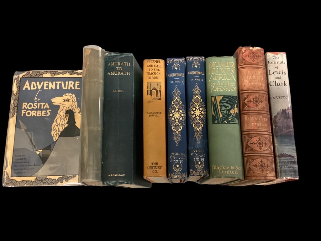 Nine Books, Travel, Adventure and Foreign Places (1 of 8)