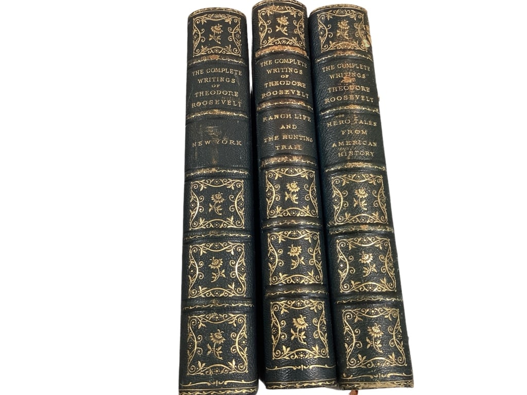 Three Volumes Theodore Roosevelt (1 of 7)