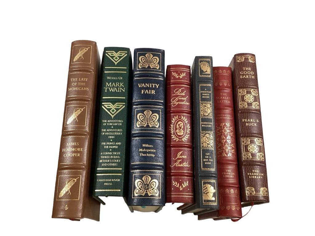 Seven Leather Bound Classics (1 of 6)