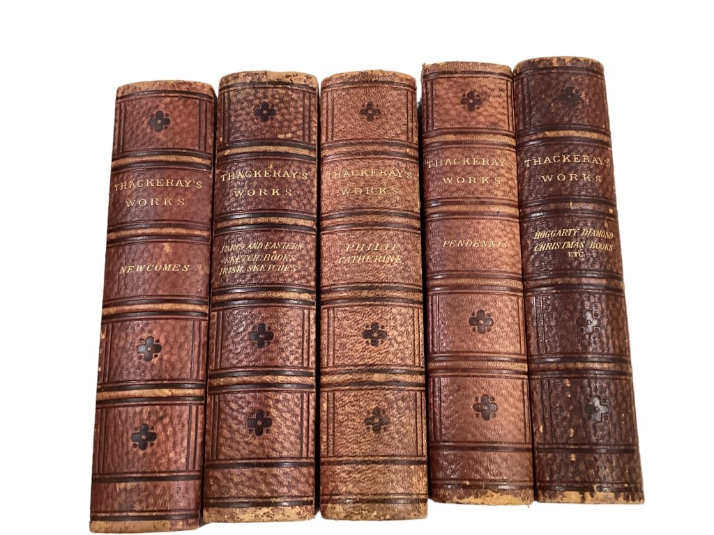 Five Volumes Thackerys Works (1 of 6)