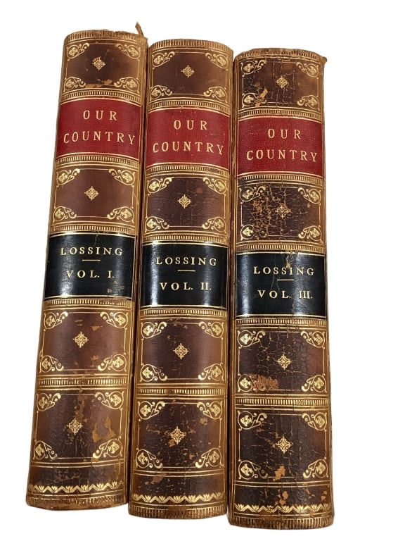 Three Volumes Our Country by Lossing (1 of 7)