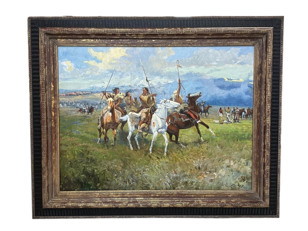 Sweeping Western Landscape, Jack Levine (1 of 5)