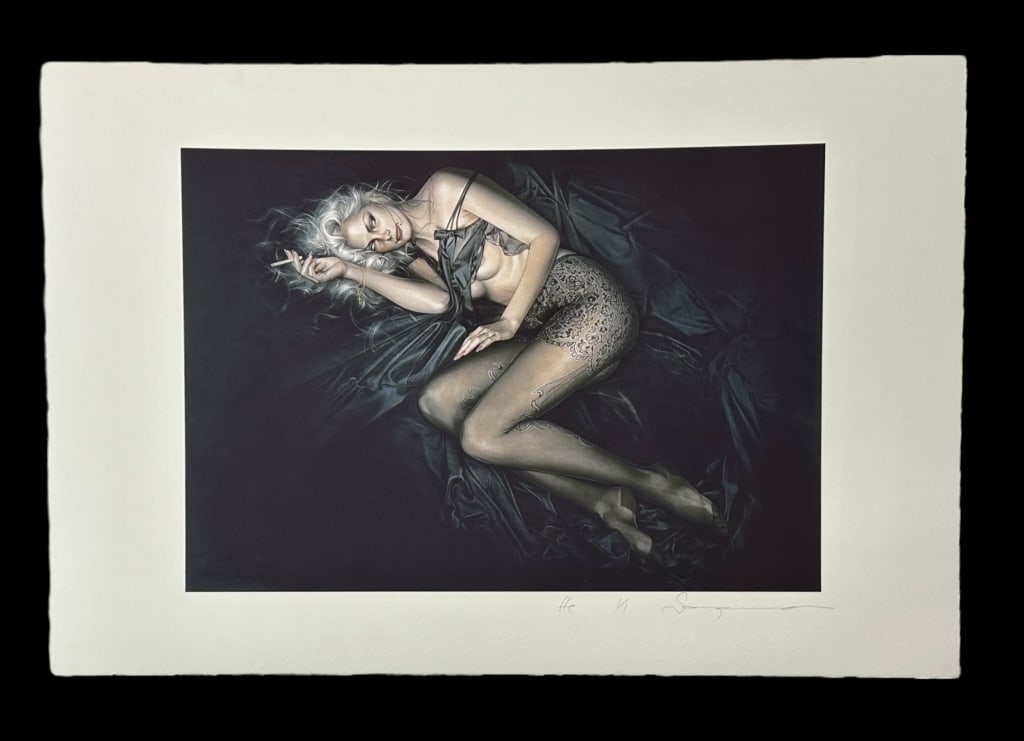 Beauty with Cigarette, Hajime Sorayama, 1/1 (1 of 3)