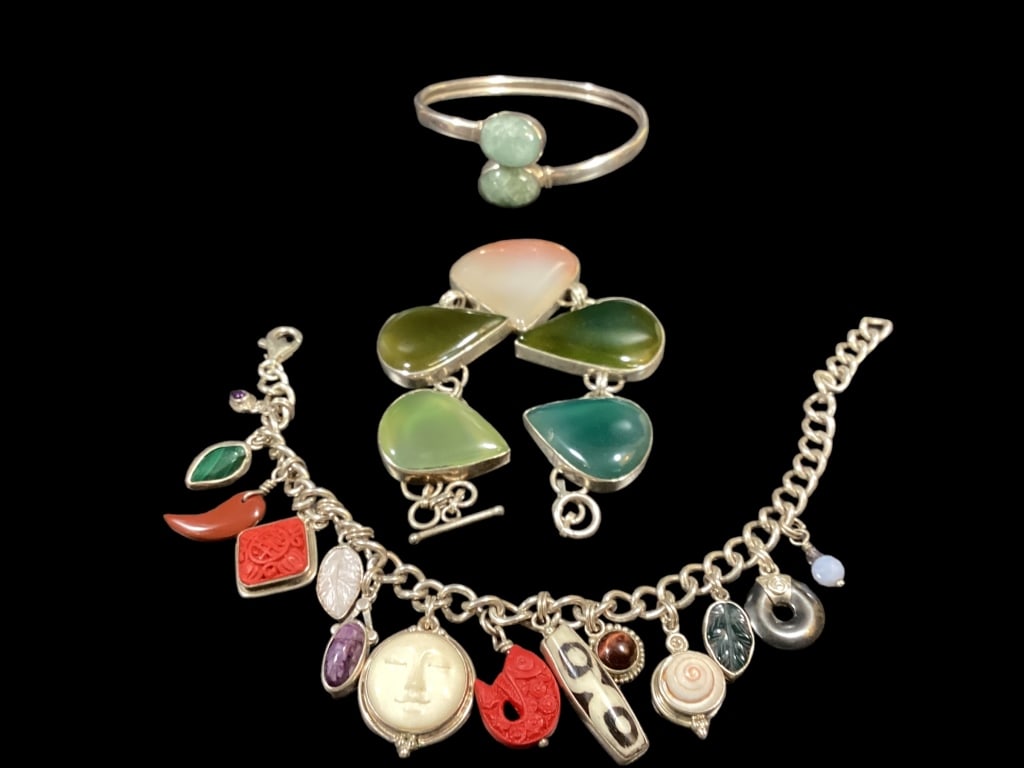 Three Sterling Bracelets (1 of 7)