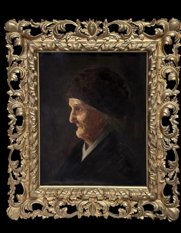 Primitive Portrait of an Old Woman (1 of 5)