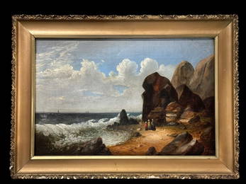 Coastal Landscape with Figures