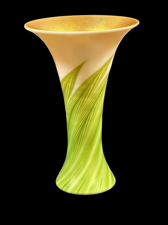 Lundberg Studios Pulled Feather Vase (1 of 5)