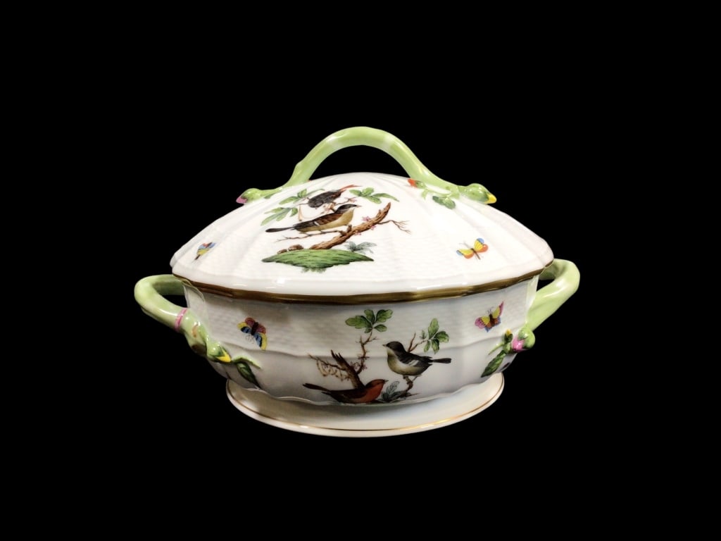 Herend Rothschild Bird Tureen (1 of 3)