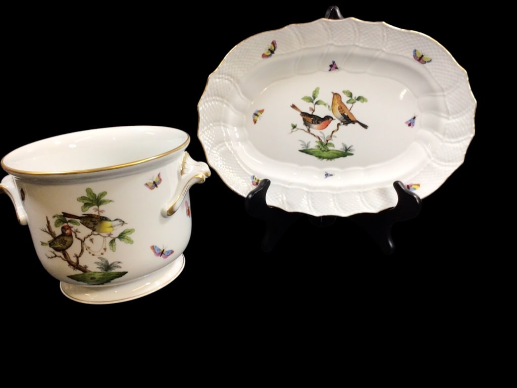 Herend Porcelain Rothschild Bird Articles (1 of 5)