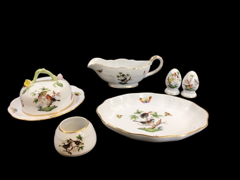 Herend Rothschild Bird Table Articles (1 of 5)