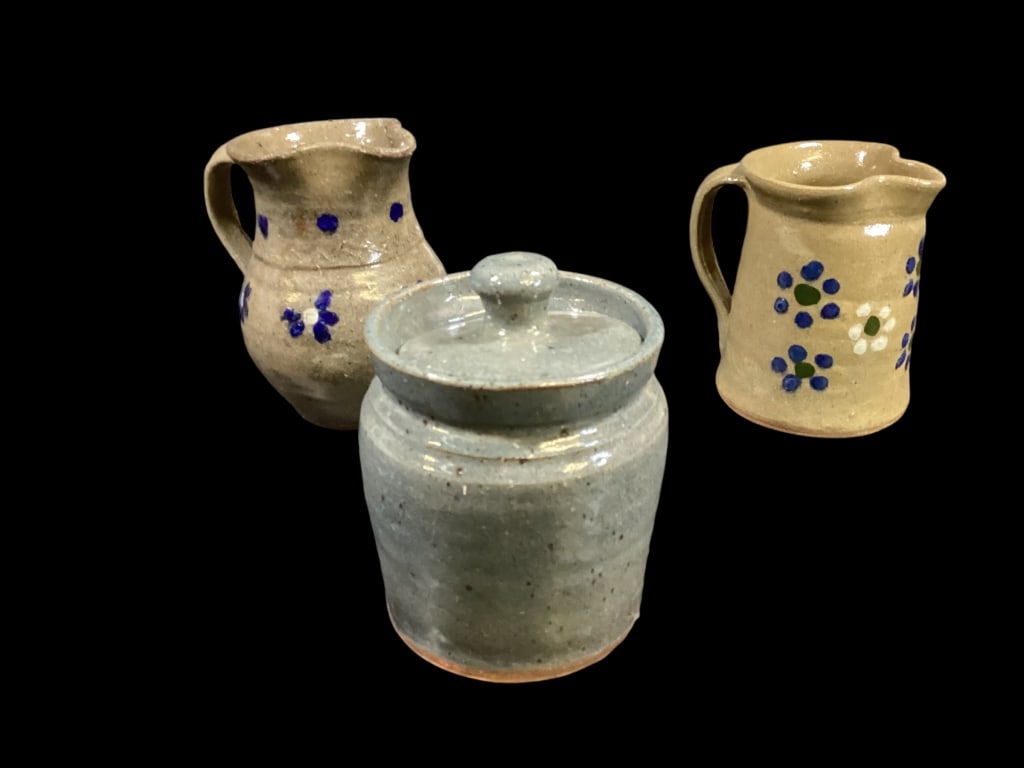Three Pieces Burlon Craig Pottery (1 of 7)