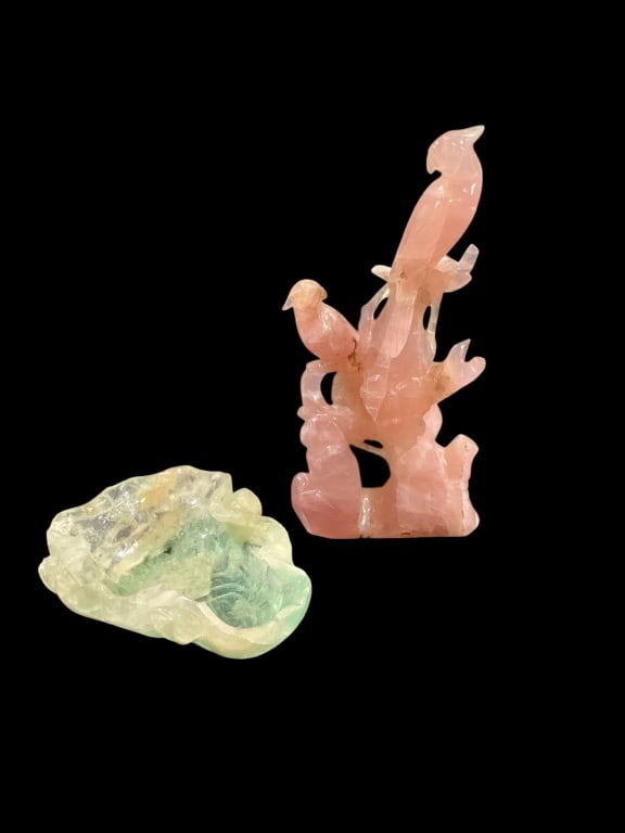 Two  Carved Hard Stone Articles (1 of 6)