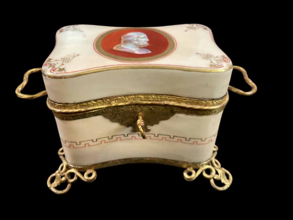 Antique Porcelain Perfume Casket (1 of 7)