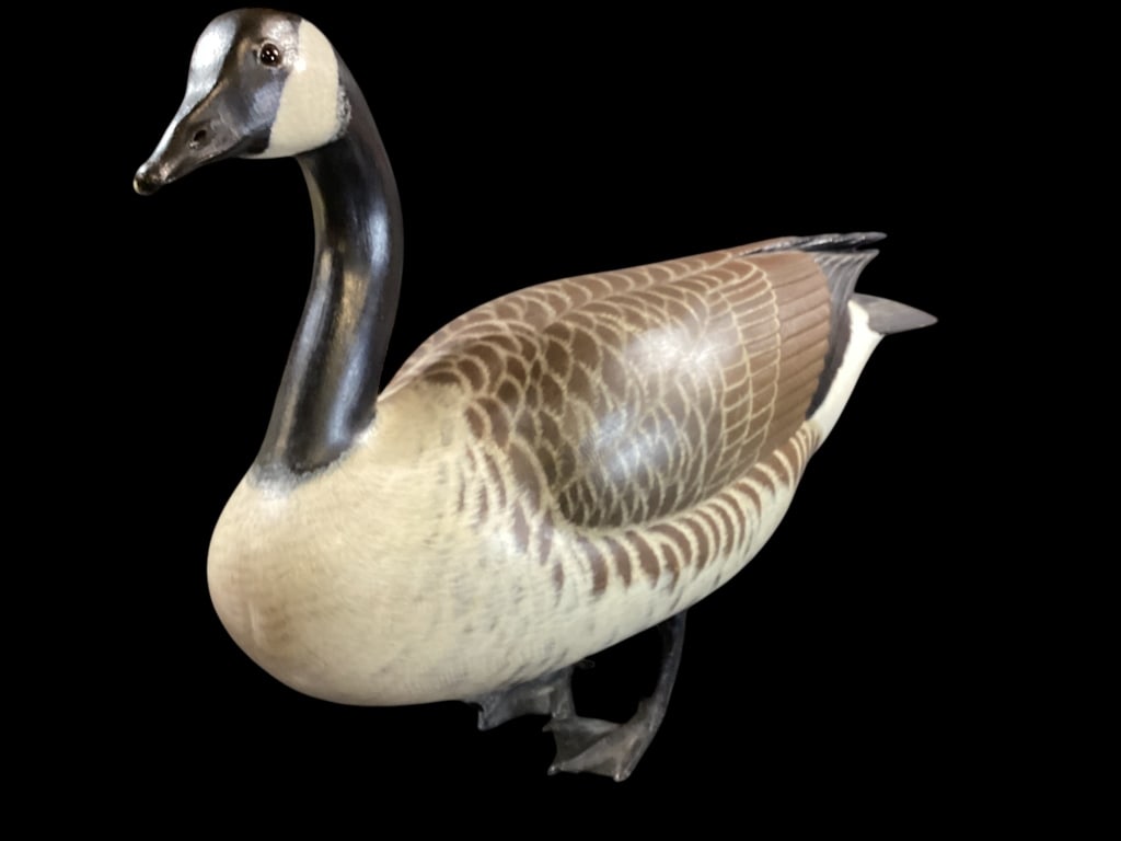 Life Size Carved Canadian Goose (1 of 5)