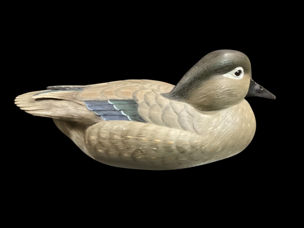 Wood Duck Hen Decoy (1 of 6)