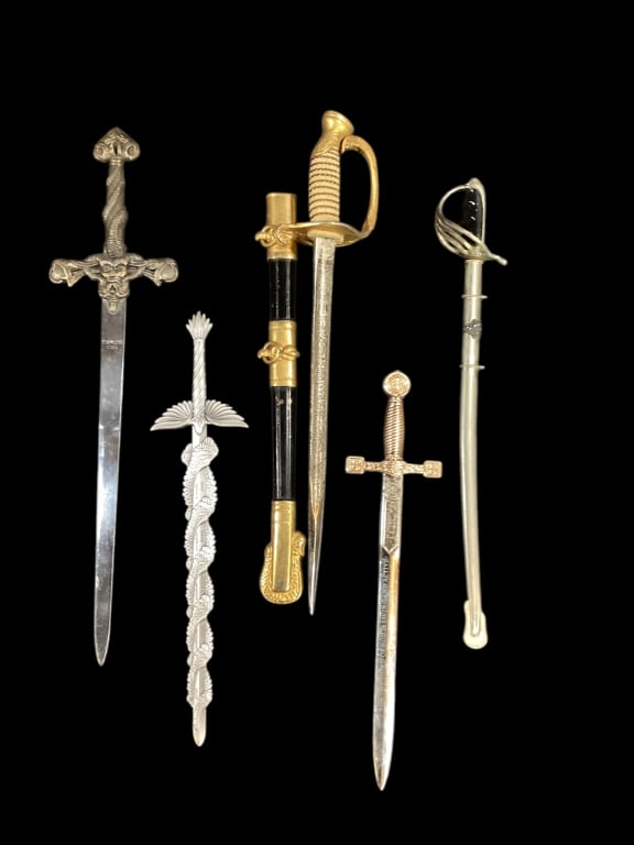 Five Letter Openers (1 of 8)