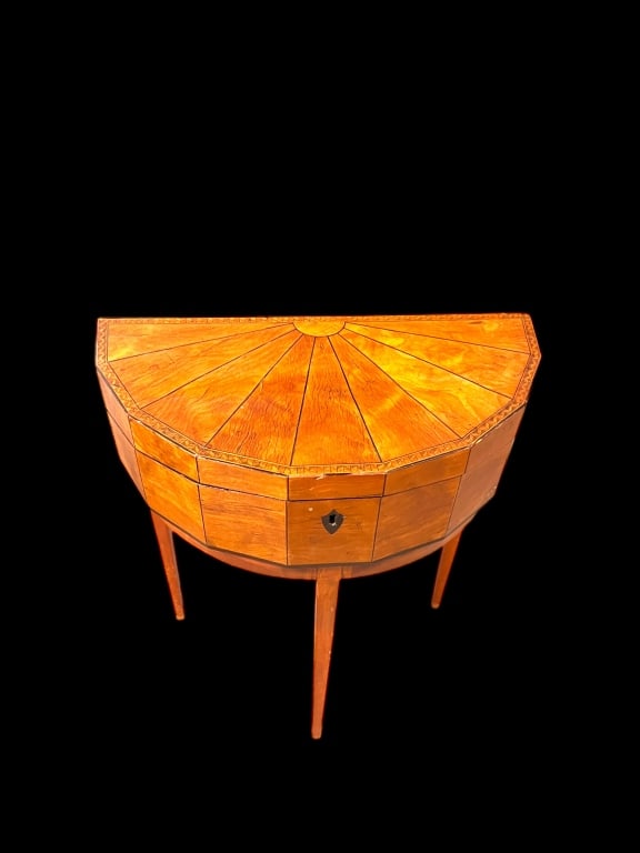 Demilune Lap Desk on Stand (1 of 3)