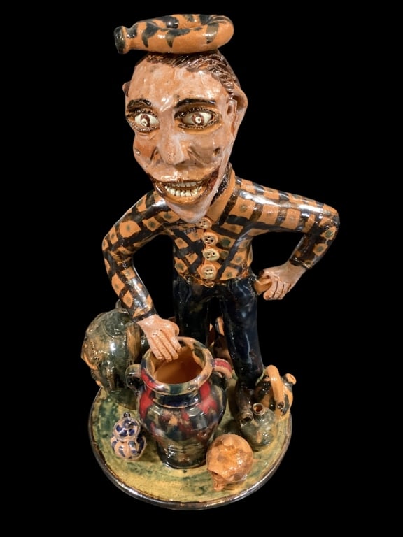 Billy Ray Hussey Pottery Figure (1 of 5)