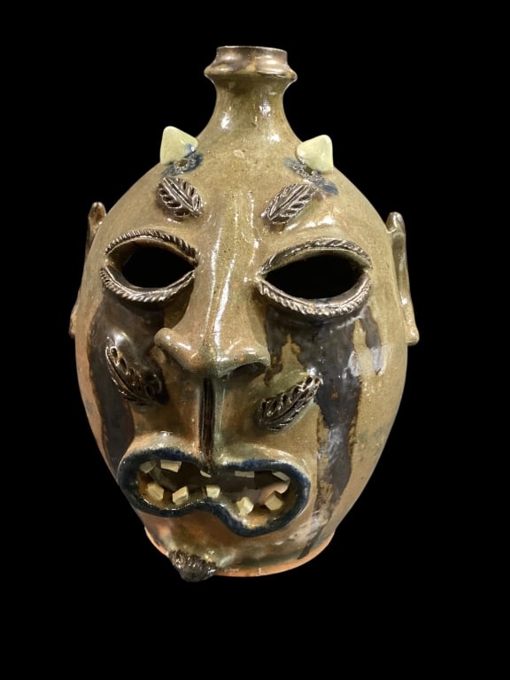 Billy Ray Hussey Devil Votive  Jug (1 of 5)