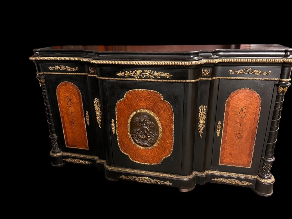 Napoleon III Style Boulle Cabinet (1 of 4)